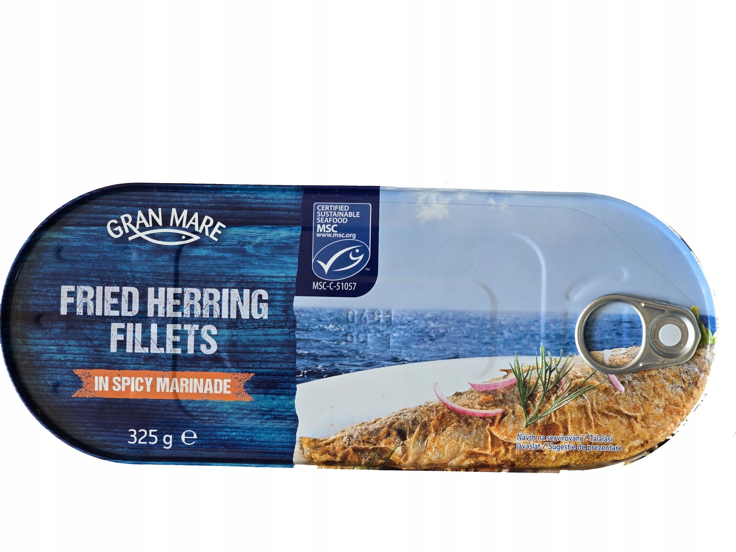 Sült hering fűszeres pácban 325g