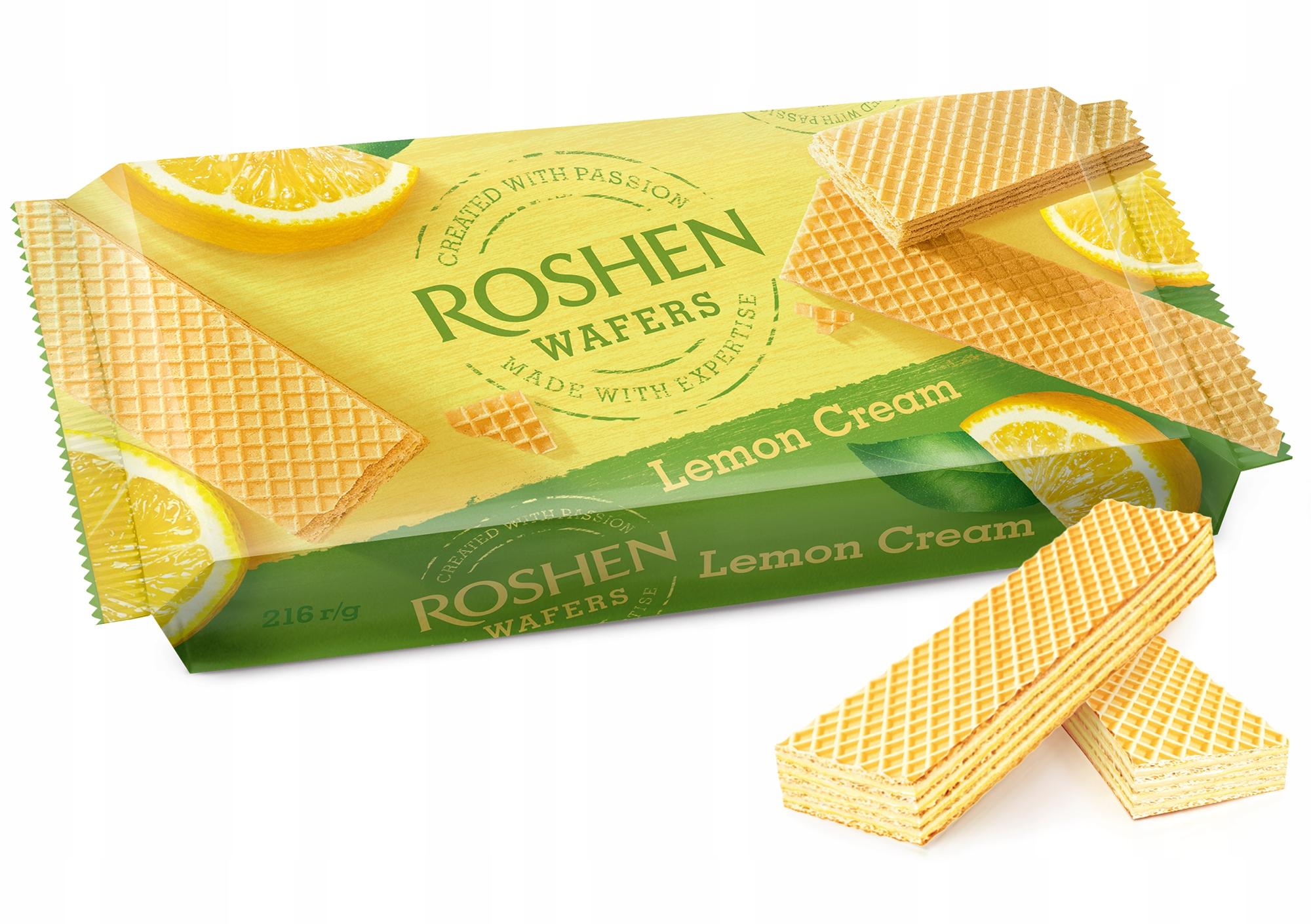 Roshen ostya (Citrom) 216g