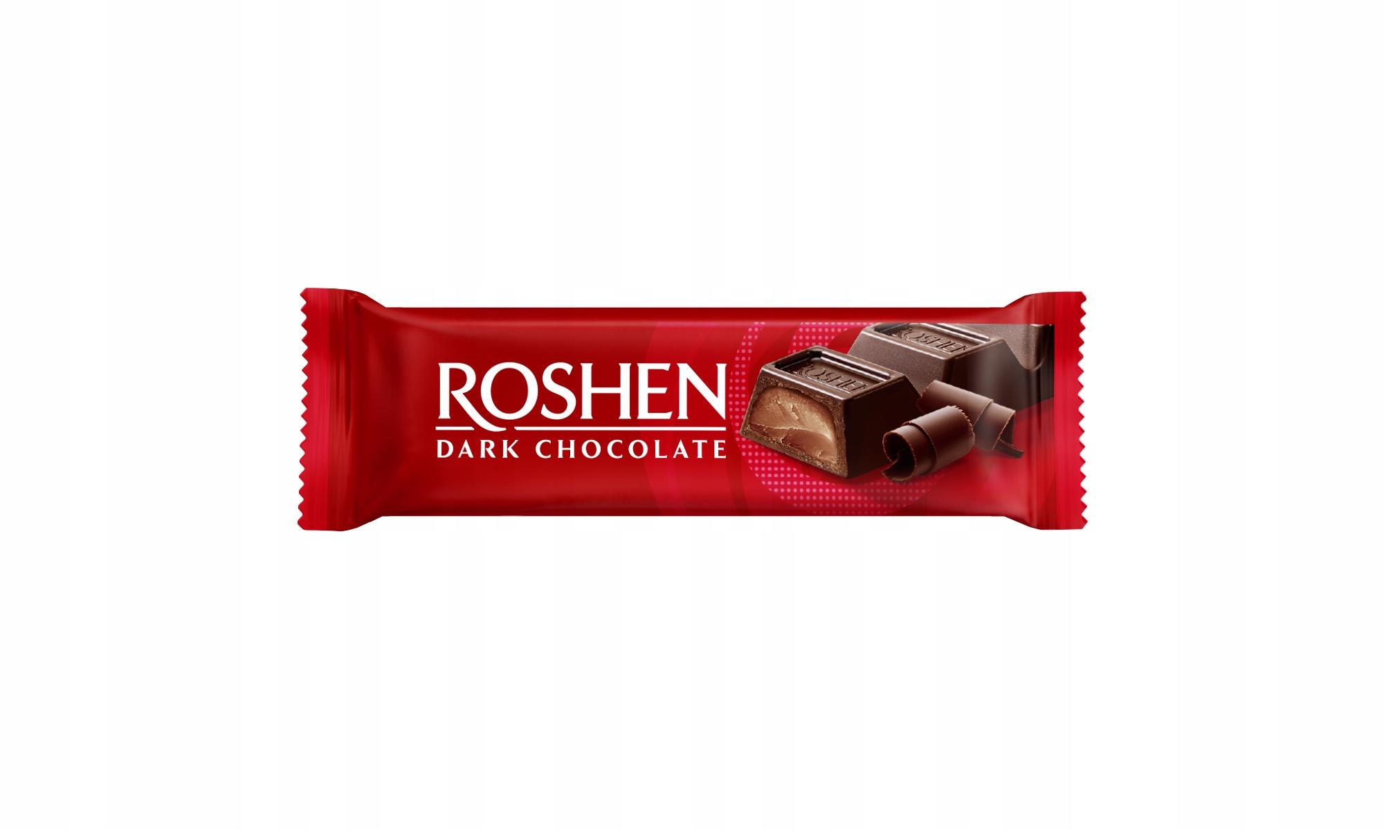 Roshen csokoládé (étcsokoládé) 33g