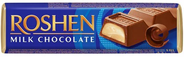 Roshen csokoládé (tejcsokoládé) 33g