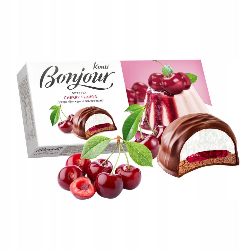Bonjour desszert cseresznye