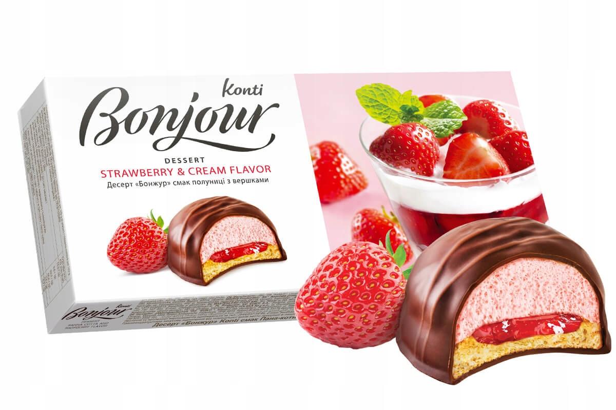 Bonjour desszert eper