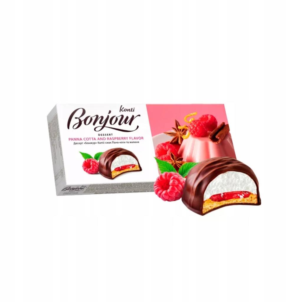 Bonjour desszert málna