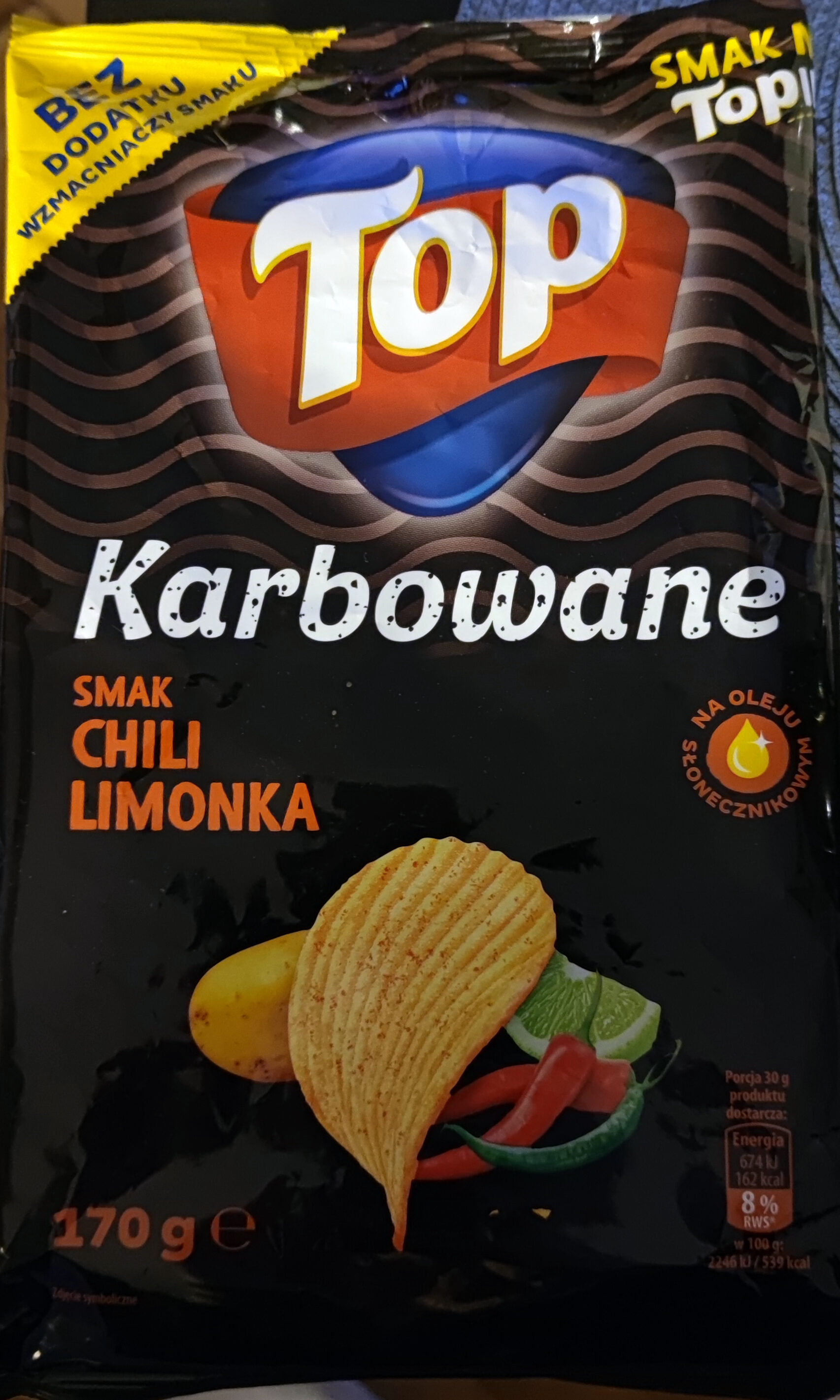 Top spicy chili-lime 150g