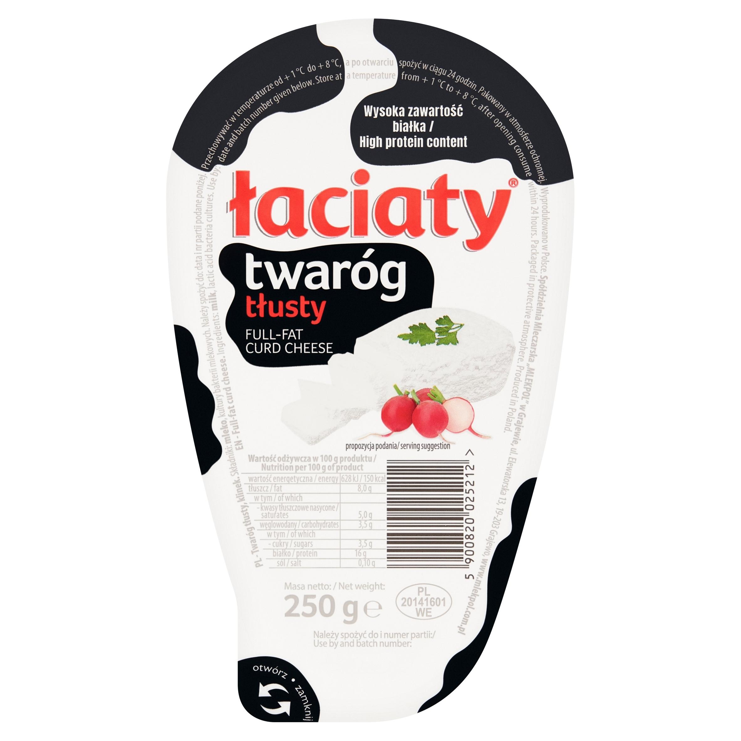 Túró zsíros 250g