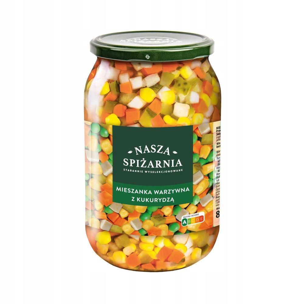 Nasza Zöldségkeverék kukoricával 860g