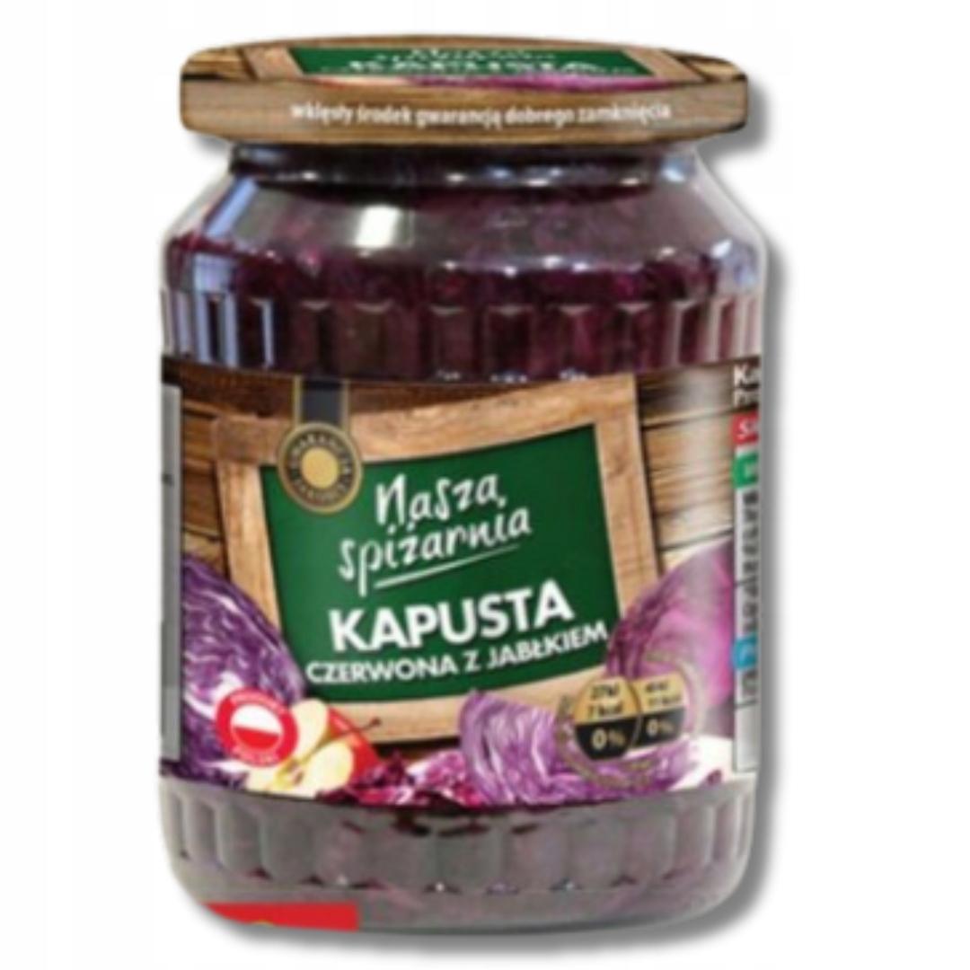 Vöröskáposzta almával 680g