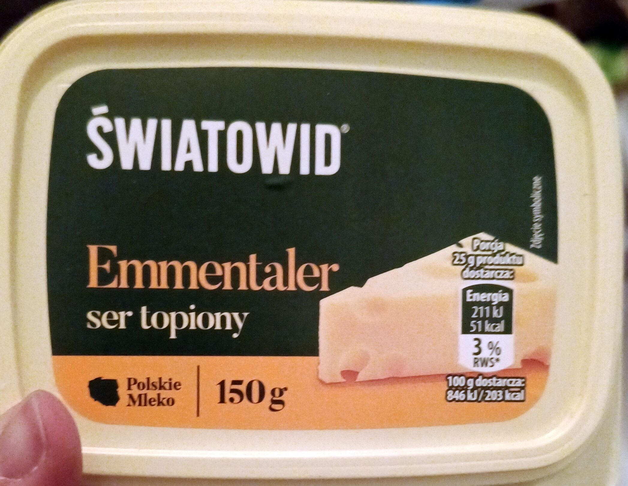Swiatowid Sajtkrém Emmentaler