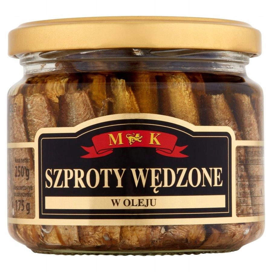 Üveges szprotni olajban 250g