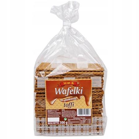 M&K Karamellás ostya 300g
