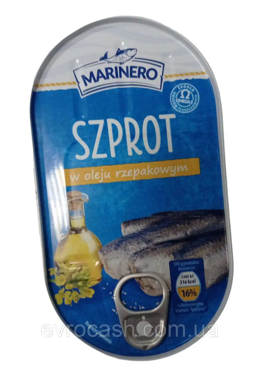 Marinero Olajos szprotni 170g
