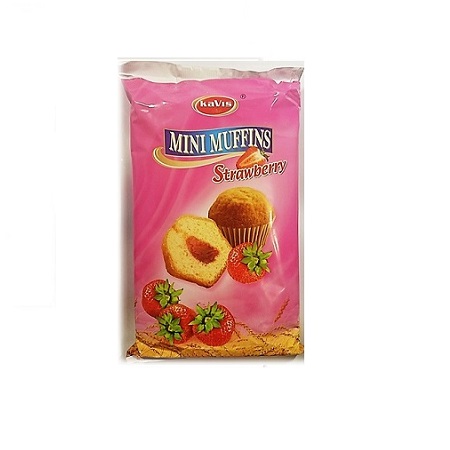 Kavis MUFFIN eper 200g