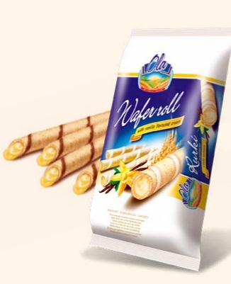 Ola vanilliás ostyarúd 160g
