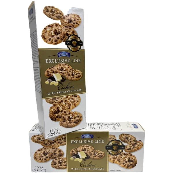 Prémium Csokis kekszek 150g