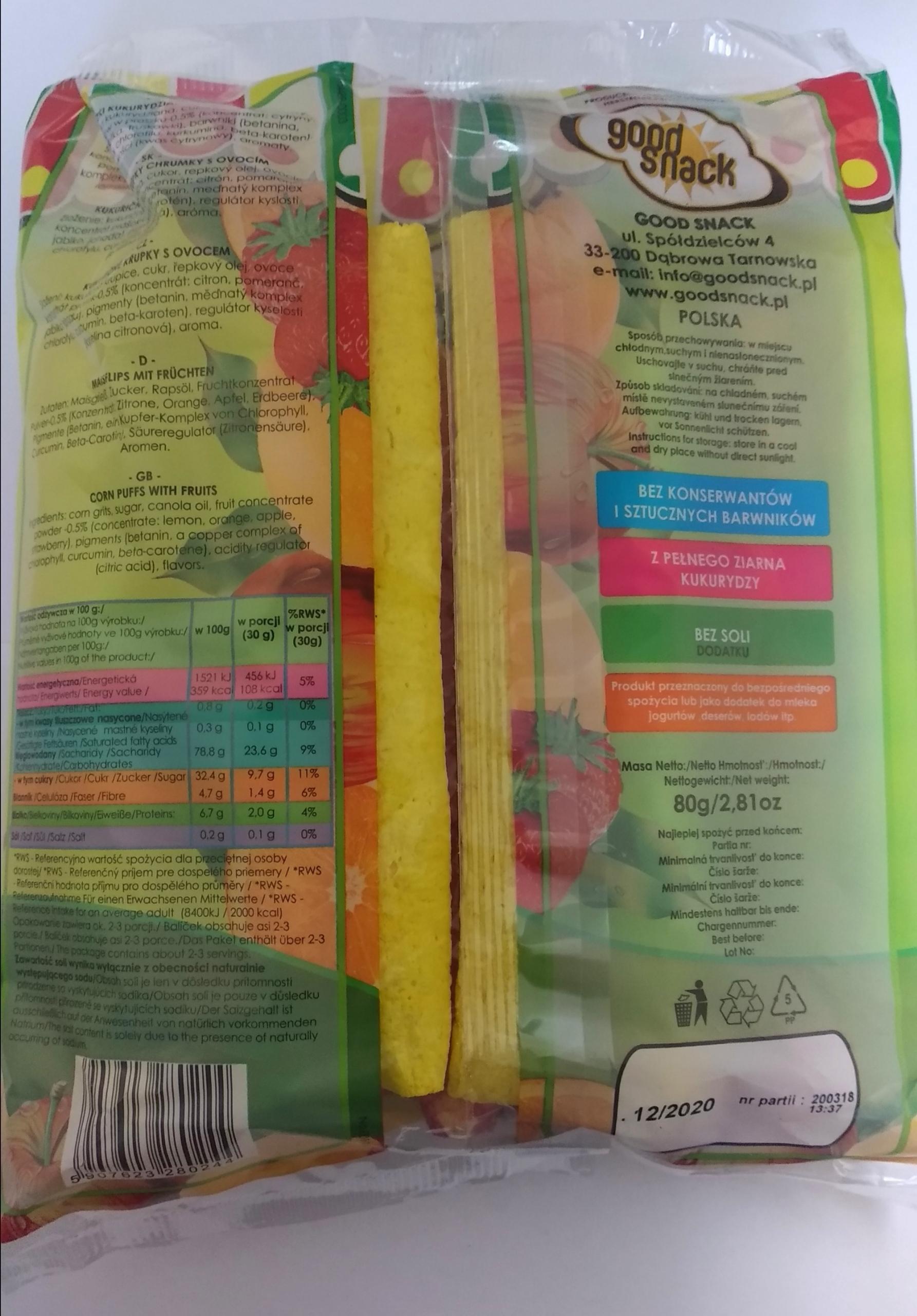 XXL kuki vegyes gyüm ízes 80g