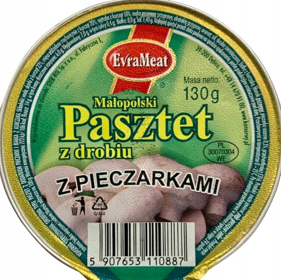 Evrameat Májkrém gombás 130g